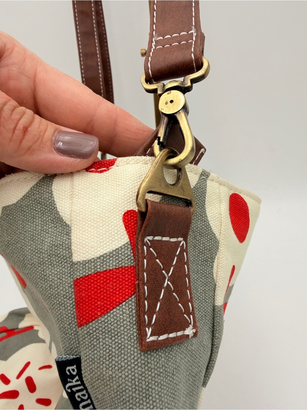 Maika Canvas Crossbody Sierra - Picture 5 of 12